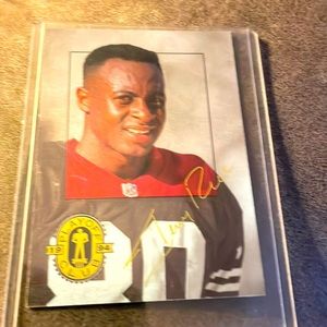 1994 Playoff Club Jerry Rice. PC 8 Football Card.